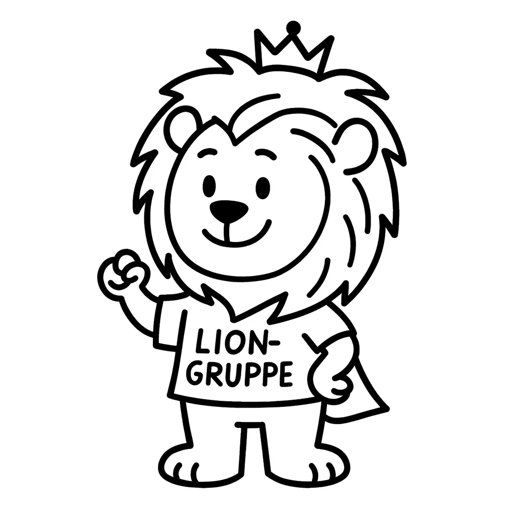 LION Löwe stark